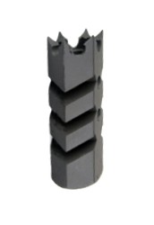 Silenciador de aluminio QD + bocacha de acero CCW de 14 mm — MLQ TACTIC  AIRSOFT