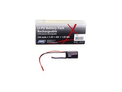 Batería Lipo HPA 2S 7.4V 250mAh 20C