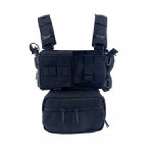 Chaleco Chest Rig Conquer Mini Chest Rig Negro