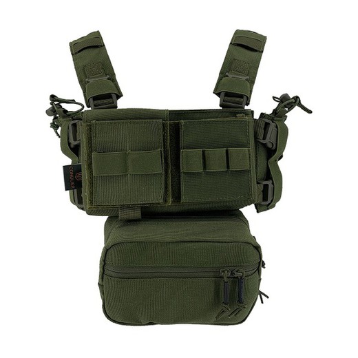 Chaleco Chest Rig Conquer Mini Chest Rig Verde Od