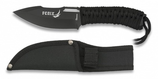 Cuchillo Albainox Negro. Fenix. H: 10.5