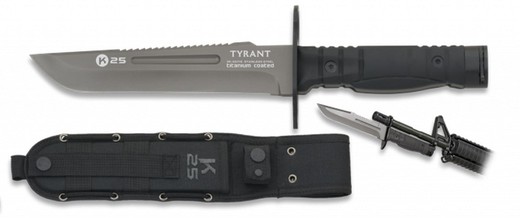 Cuchillo Bayoneta Tyrant K25 Tianium.178