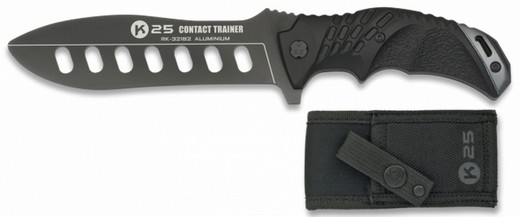 Cuchillo K25 Contact Trainer Negro H. Aluminio 15