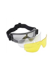 Gafa proteccion con 3 lentes RK5 negro