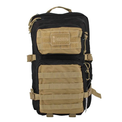 MOCHILA IMMORTAL MOLLE GR. 36L NEGRA-TAN