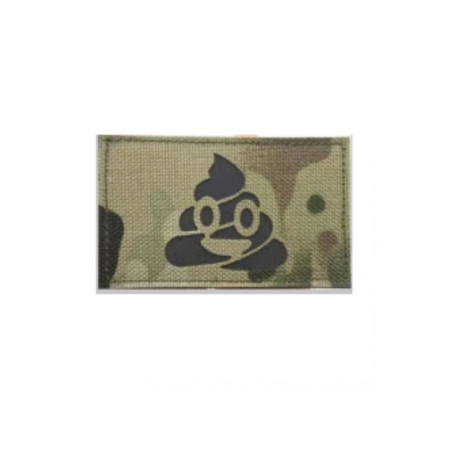 PARCHE FLUORESCENTE MULTICAM CACA