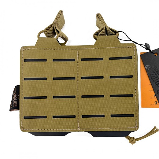 Pouch doble fusil mag cb coyote brown