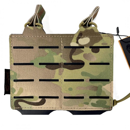 Pouch doble fusil mag mc multicam