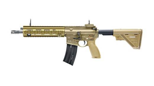 Réplica Aeg Hk-416 A5 Tan 1,0j Metal Lleno Mosfet - Vfc