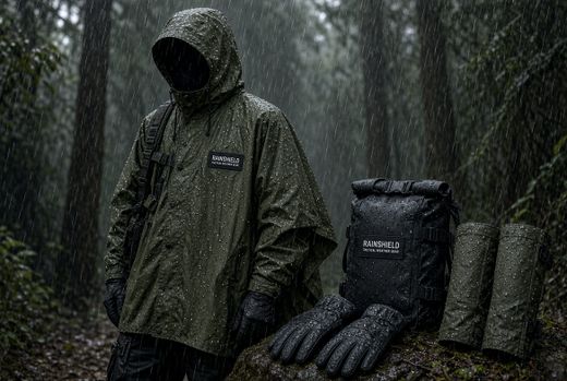 Ponchos y complementos impermeables