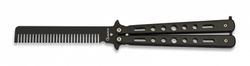 Abanico Peine Albainox Negro: 10 Cms
