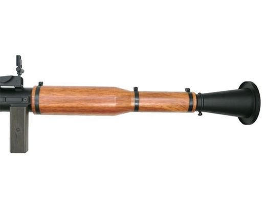 Airsoft réplica lanzacohetes RPG-7 metal y madera