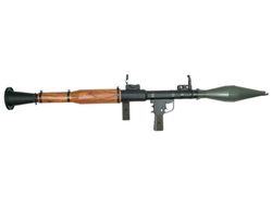 Airsoft réplica lanzacohetes RPG-7 metal y madera