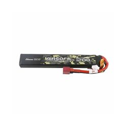 BATERÍA GENS ACE 1200MAH 25C 7.4V STICK T-PLUG GEA12002S25D