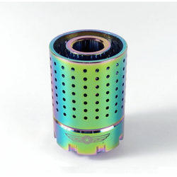 Bocacha EG Burned para Airsoft | Muzzle Táctico Acabado Quemado