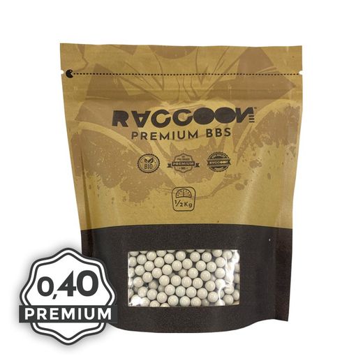 RACCOON PREMIUM BIO BBS - 0.40G 1/2KG