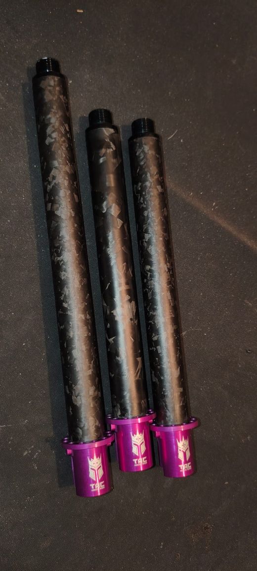 Cañon de carbono forjado para mtw de 10"