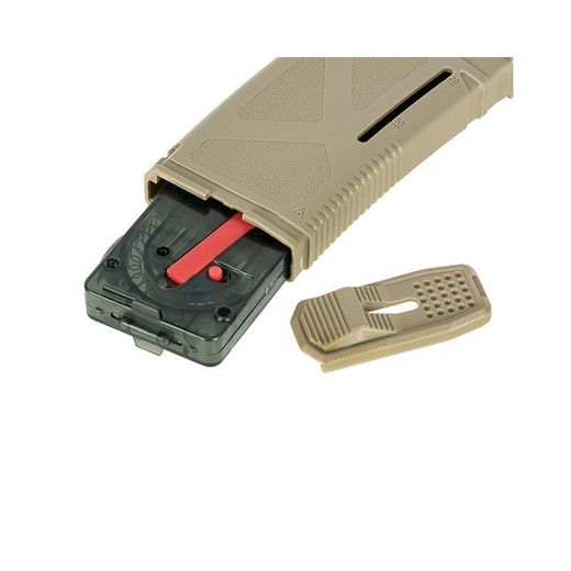 Cargador M4 MOD1 30/130Rds Variable FDE MAG-M1A-TN