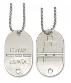 Chapa Identificacion Española