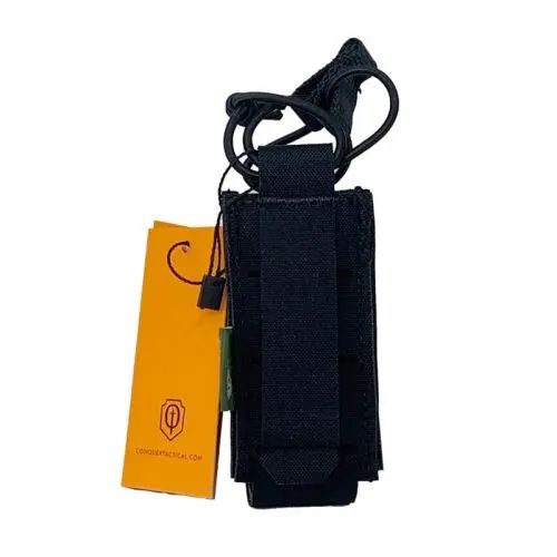 Conquer lp pistol mag pouch - BK