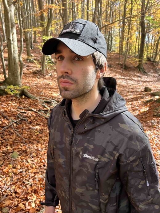 Chaqueta Táctica Sofshell Impermeable Multicam black