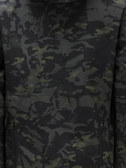 Chaqueta Táctica Sofshell Impermeable Multicam black