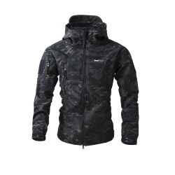 Chaqueta Táctica Sofshell Impermeable Multicam black