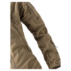 Chaqueta Táctica Softshell Impermeable Beige