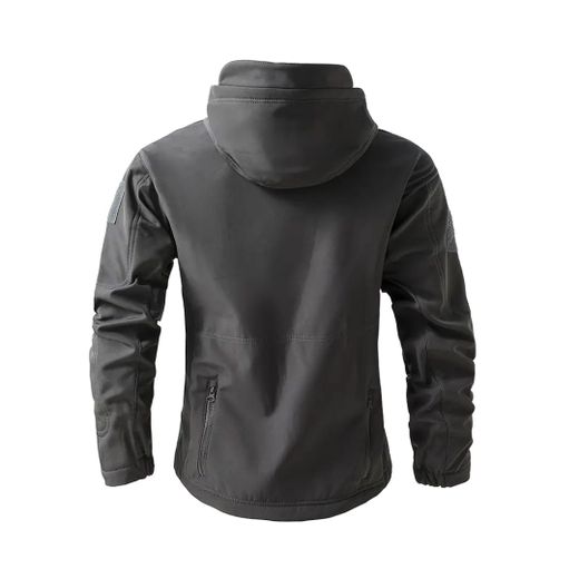 Chaqueta Táctica Softshell Impermeable Gris