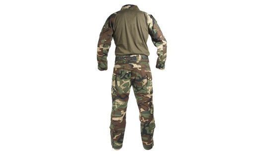 Delta Tactics Uniforme Combate Woodland