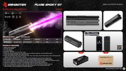 E-Shooter Flare Smoky BT V900