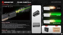 E-Shooter Tracer Unit Flare Cube Mono V801
