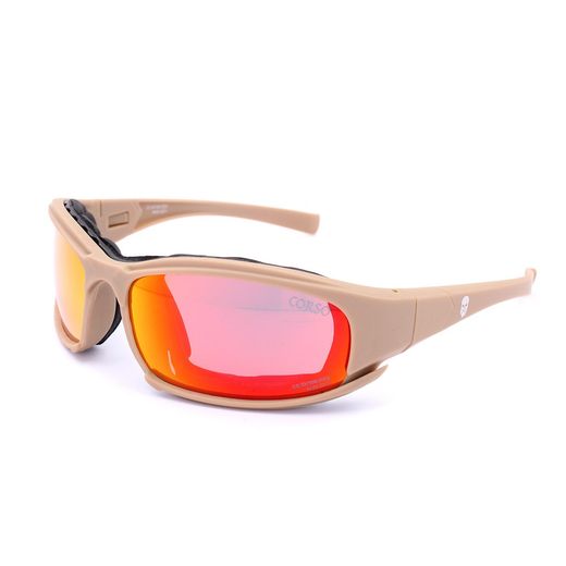 Gafa Corso Revenge Deck 4 lentes intercambiables coyote
