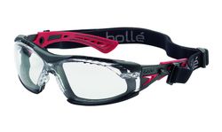 Gafas Bolle Rush+ Pc Transparente Roja