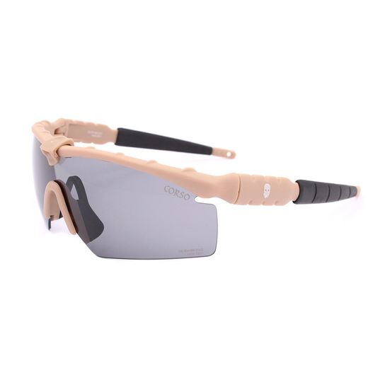 Gafas CORSO Revenge Roger marrones 3 Lentes