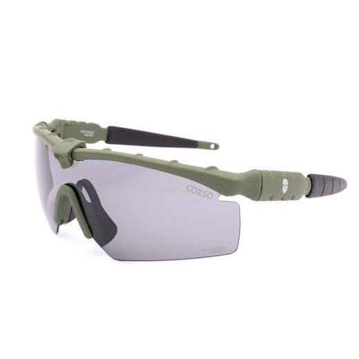 Gafas CORSO Revenge Roger verdes 3 Lentes