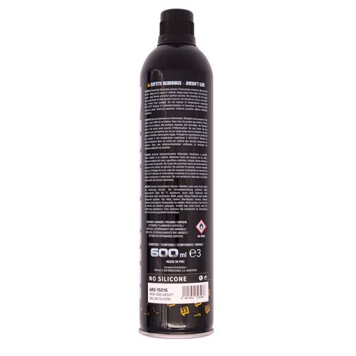 Gas ARSENIC Iron 12 Kg 600 ml sin Silicona