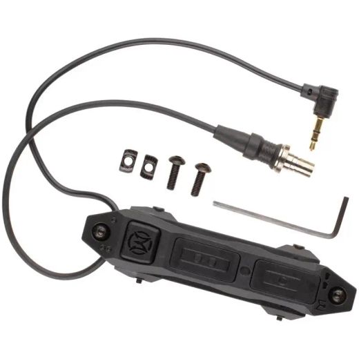 Interruptor de cinta táctico de doble función aumentada con bloqueo SF ML y 2,5 mm tan