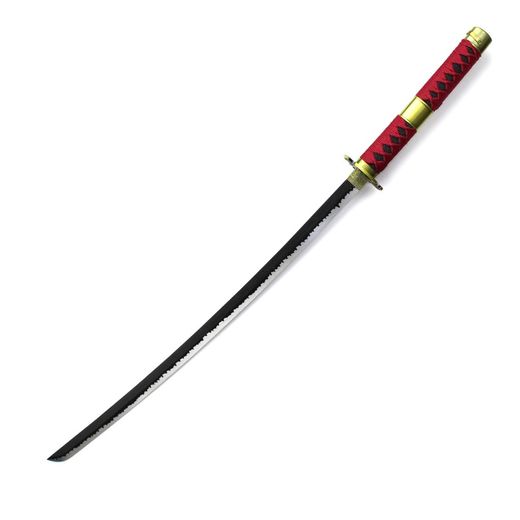 Katana one peace de 104cm acero rojo