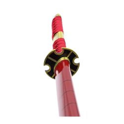 Katana one peace de 104cm acero rojo