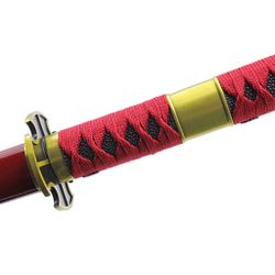 Katana one peace de 104cm acero rojo