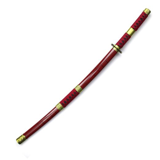 Katana one peace de 104cm acero rojo