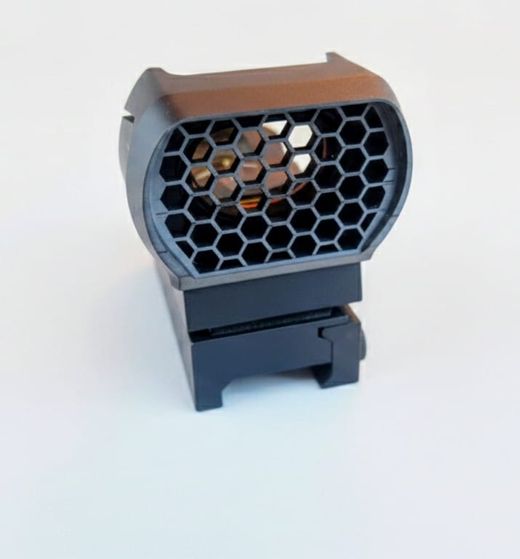 Kill flash ajustable tipo rejilla para red dot impreso en resina