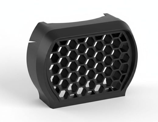 Kill flash ajustable tipo rejilla para red dot impreso en resina