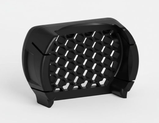 Kill flash ajustable tipo rejilla para red dot impreso en resina