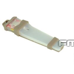 LINTERNA FMA VELCRO LUZ ROJA