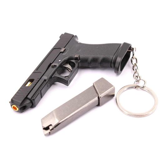 Llavero BH pistola G34 7.5 cm negro