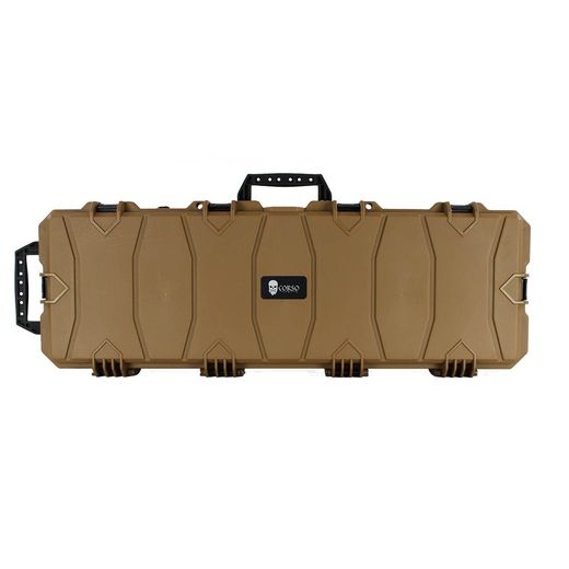 Maleta fusil Corso rigida c/ruedas mk2 102 cm tan