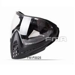 MÁSCARA FMA F1 CRISTAL SIMPLE NEGRA
