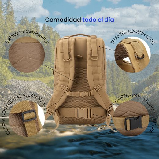 Mochila 28L - COYOTE BROWN